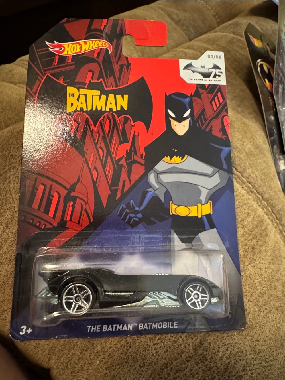 Mattel Hot Wheels The Batman Batmobile - Black & Silver